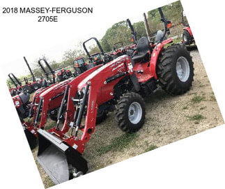 2018 MASSEY-FERGUSON 2705E