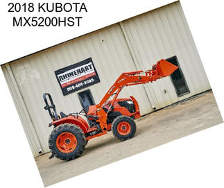 2018 KUBOTA MX5200HST