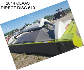 2014 CLAAS DIRECT DISC 610