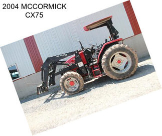 2004 MCCORMICK CX75