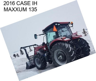 2016 CASE IH MAXXUM 135