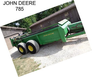 JOHN DEERE 785