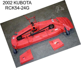 2002 KUBOTA RCK54-24G