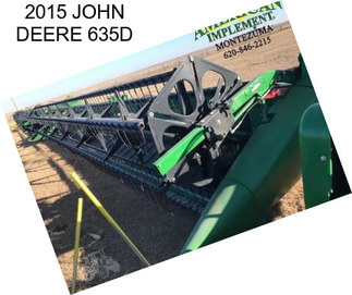 2015 JOHN DEERE 635D