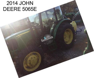 2014 JOHN DEERE 5065E