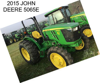 2015 JOHN DEERE 5065E