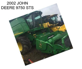 2002 JOHN DEERE 9750 STS