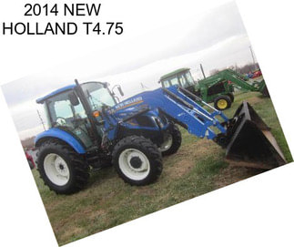 2014 NEW HOLLAND T4.75