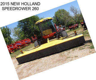 2015 NEW HOLLAND SPEEDROWER 260