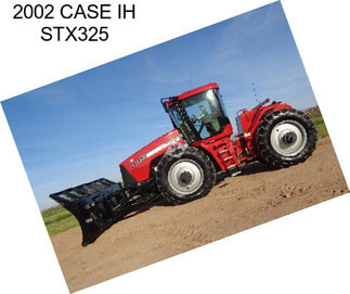 2002 CASE IH STX325