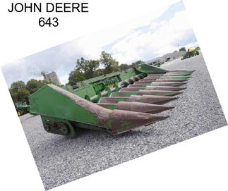 JOHN DEERE 643