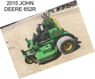 2015 JOHN DEERE 652R