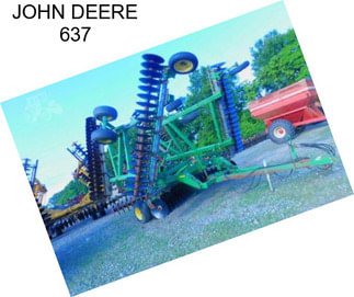 JOHN DEERE 637