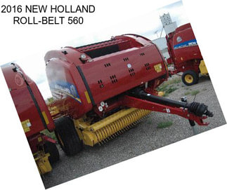 2016 NEW HOLLAND ROLL-BELT 560