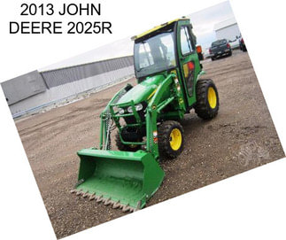 2013 JOHN DEERE 2025R