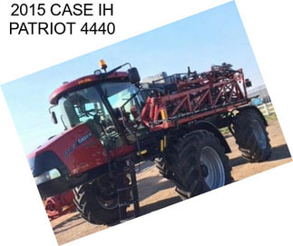 2015 CASE IH PATRIOT 4440