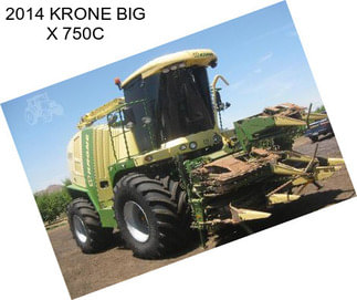 2014 KRONE BIG X 750C