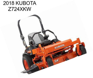 2018 KUBOTA Z724XKW