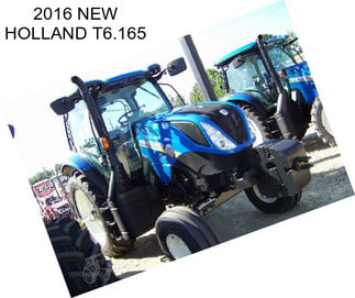 2016 NEW HOLLAND T6.165