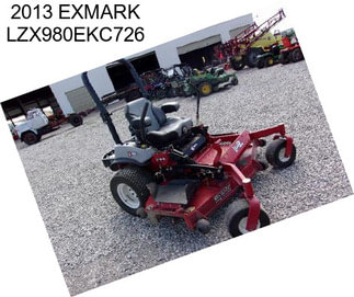 2013 EXMARK LZX980EKC726