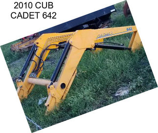 2010 CUB CADET 642