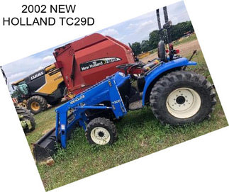 2002 NEW HOLLAND TC29D