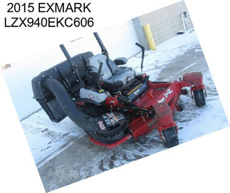 2015 EXMARK LZX940EKC606