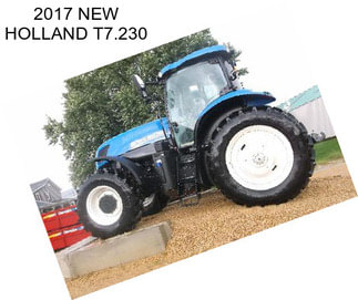 2017 NEW HOLLAND T7.230