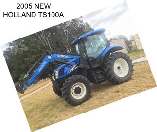 2005 NEW HOLLAND TS100A