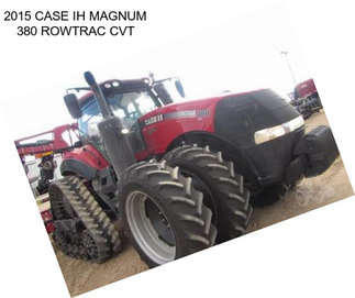 2015 CASE IH MAGNUM 380 ROWTRAC CVT