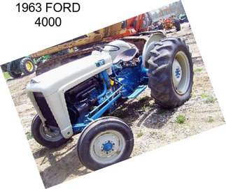 1963 FORD 4000