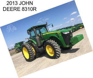 2013 JOHN DEERE 8310R