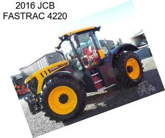 2016 JCB FASTRAC 4220