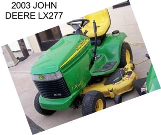 2003 JOHN DEERE LX277