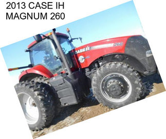 2013 CASE IH MAGNUM 260