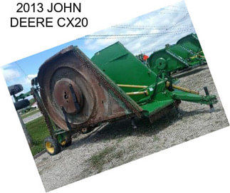 2013 JOHN DEERE CX20