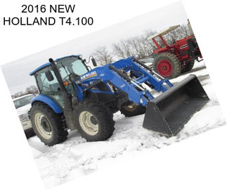 2016 NEW HOLLAND T4.100