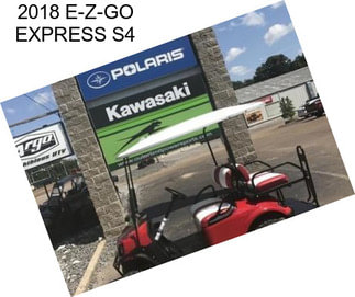 2018 E-Z-GO EXPRESS S4