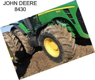 JOHN DEERE 8430