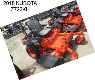 2018 KUBOTA Z723KH