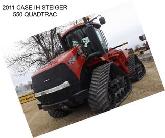 2011 CASE IH STEIGER 550 QUADTRAC