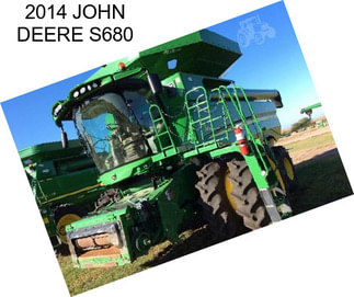 2014 JOHN DEERE S680