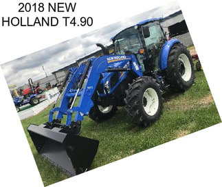 2018 NEW HOLLAND T4.90