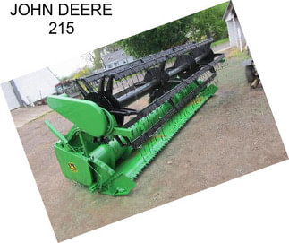 JOHN DEERE 215