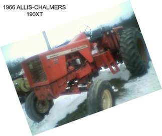 1966 ALLIS-CHALMERS 190XT