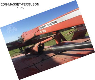 2009 MASSEY-FERGUSON 1375