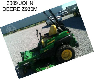 2009 JOHN DEERE Z930M
