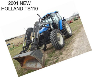 2001 NEW HOLLAND TS110