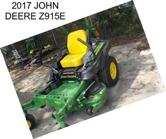 2017 JOHN DEERE Z915E