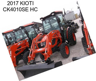 2017 KIOTI CK4010SE HC
